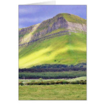 Benbulbin On A Cloudy Day cards