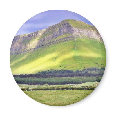 Benbulbin On A Cloudy Day Magnet by lifesphere