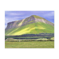 Benbulbin On A Cloudy Day Post Card