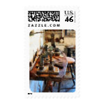 Bench in Dental Lab postage