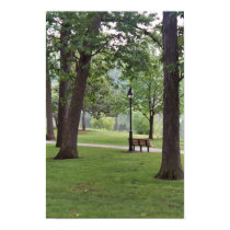 Bench in the Park Poster posters