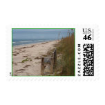 Bench on the Beach Postage
