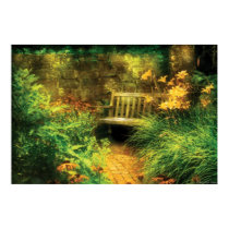 Bench - Privacy posters by suburbanscenes Bench - Privacy posters