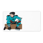 Bench Warmer Custom Shipping Labels