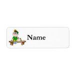 Bench Warmer Return Address Label