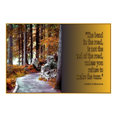 Bend In The Road, print by WiscMeBrit