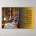 Bend In The Road, print