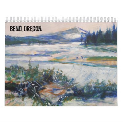 Bend, Oregon Calendar by jfishinla