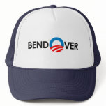 BEND OVER Bumper Sticker Mesh Hat