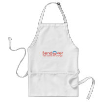 Bend Over for Barack Obamas Change aprons by BoogieMonst Bend Over for Barack Obamas Change aprons