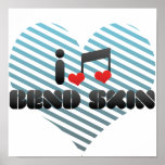 Bend Skin fan Print