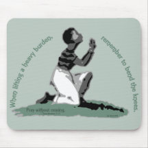 Bend the Knees Mouse Pads