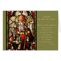 Bendiciones irlandesas - San Patricio Felicitación