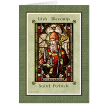 Bendiciones irlandesas - San Patricio Tarjeta