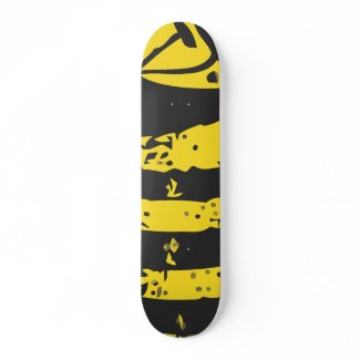 Bending bee skateboard
