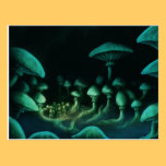 beneath the earth scifi fantasy art postcard postcards