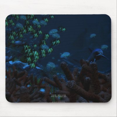 Beneath The Horizon Mouse Mats by 3dartwork