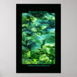 Beneath the sea Poster Print