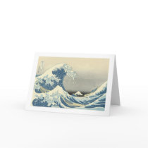 Beneath the Wave of Kanagawa, Hoku cards by japaneseartmall Beneath the Wave of Kanagawa, Hoku cards