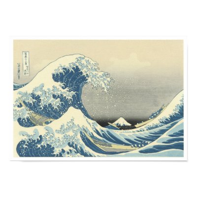 Beneath the Wave of Kanagawa, Hokusai, 1830-32 Print by japaneseartmall