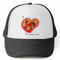 Benedetto XVI nel cuore Trucker Hats
