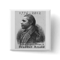 Benedict Arnold-Barack Hussein Obama Buttons