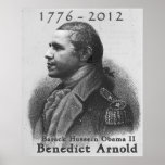 Benedict Arnold-Barack Hussein Obama Print