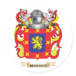 Benedict Coat of Arms (Family Crest) Stickers