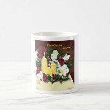 Benedictions de Noel grande tasse Mugs