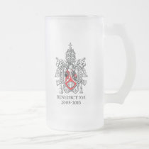 Benedicy XVI Beer Mug mugs