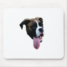 Benelli the Boxer Dog Mouse Pad