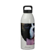 Benelli the Boxer Dog Reusable Water Bottle