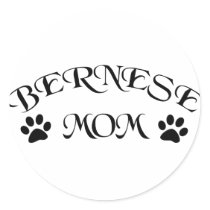 Benese Mom (Fancy Text) Round Stickers