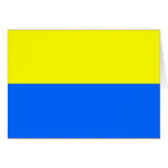 Benesov, Czech Republic flag Greeting Cards