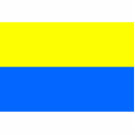 Benesov, Czech Republic flag Photo Cutout