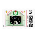 Bengal & Bobtail Kittens Christmas Wishes postage