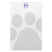 Bengal Breed Monogram Stationery Design