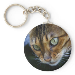Bengal Cat keychain