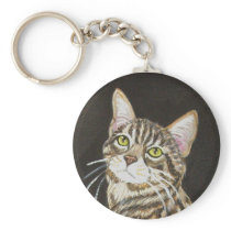 BENGAL CAT KEYCHAIN