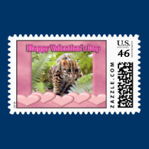 Bengal Cat Postage Stamp stamps