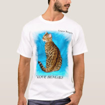 Bengal Cat t-shirts