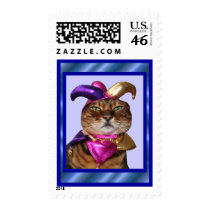 Bengal Joker Cat stamps