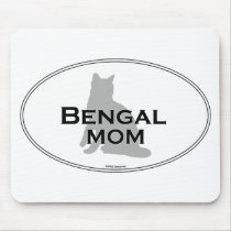 Bengal Mom mousepads