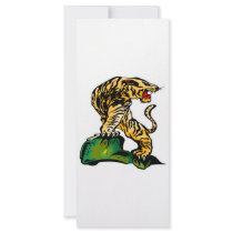 Bengal Tiger Art  #031 Rack Card Design