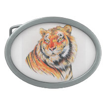 Bengal Tiger Belt Buckle
