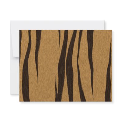 Bengal Tiger Custom Invitation by bartonleclaydesign