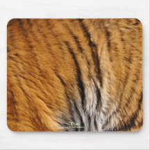 Bengal Tiger Fur Big Cat Wildlife Mousepad