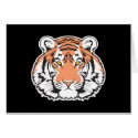 bengal tiger head cards