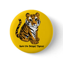Bengal Tigers buttons