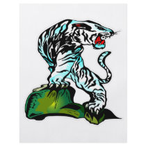 Bengal White Tiger flyers by Mustang_Lady Bengal White Tiger flyers